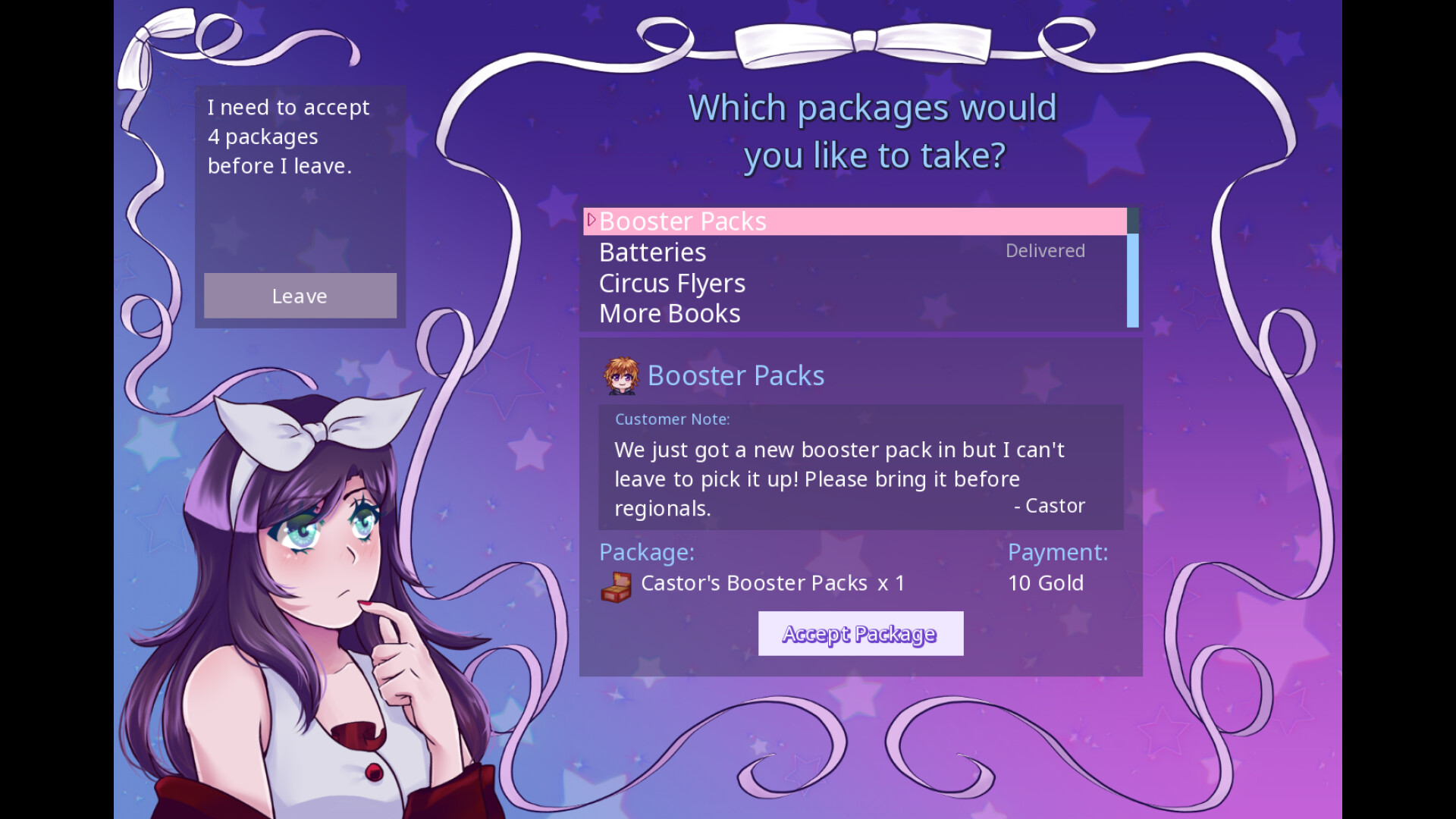 #2. Mari's Magical Deliveries Demo (Steam) Podle: Crystal Game Works