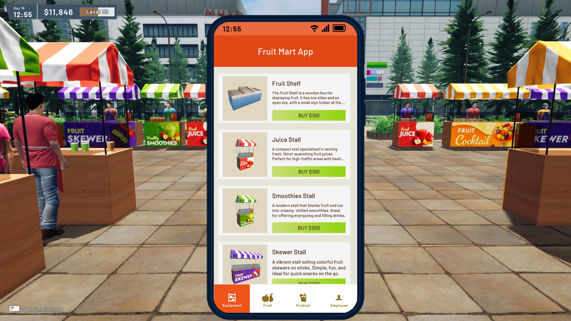 Fruit Mart Simulator screenshot 9