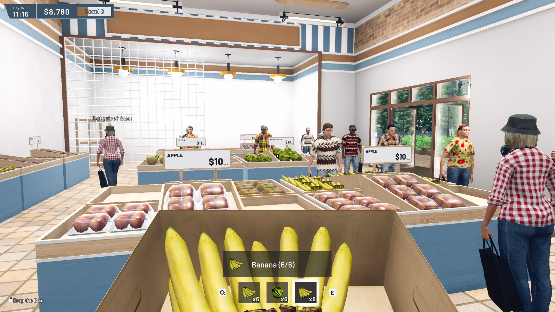 Fruit Mart Simulator screenshot #1