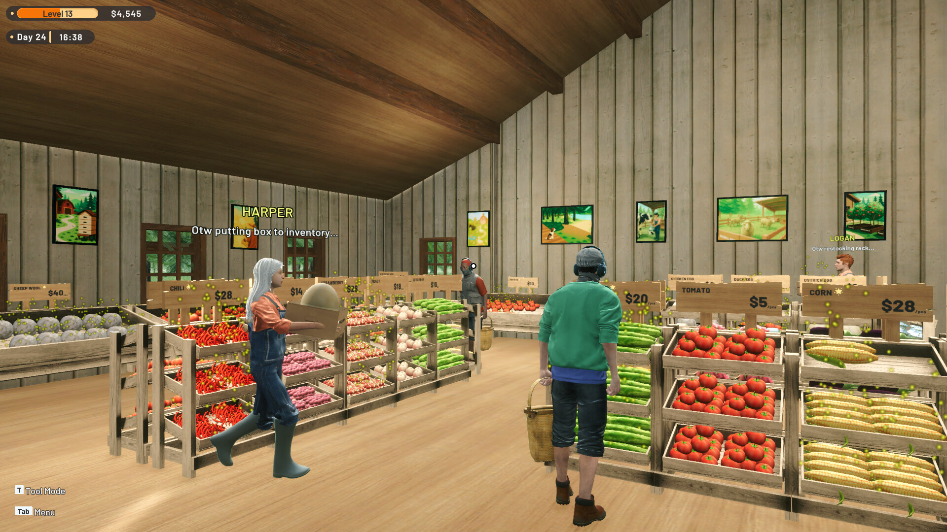 #9. Ranch Farm and Store Simulator (Steam) 由: Bewolba Studios
