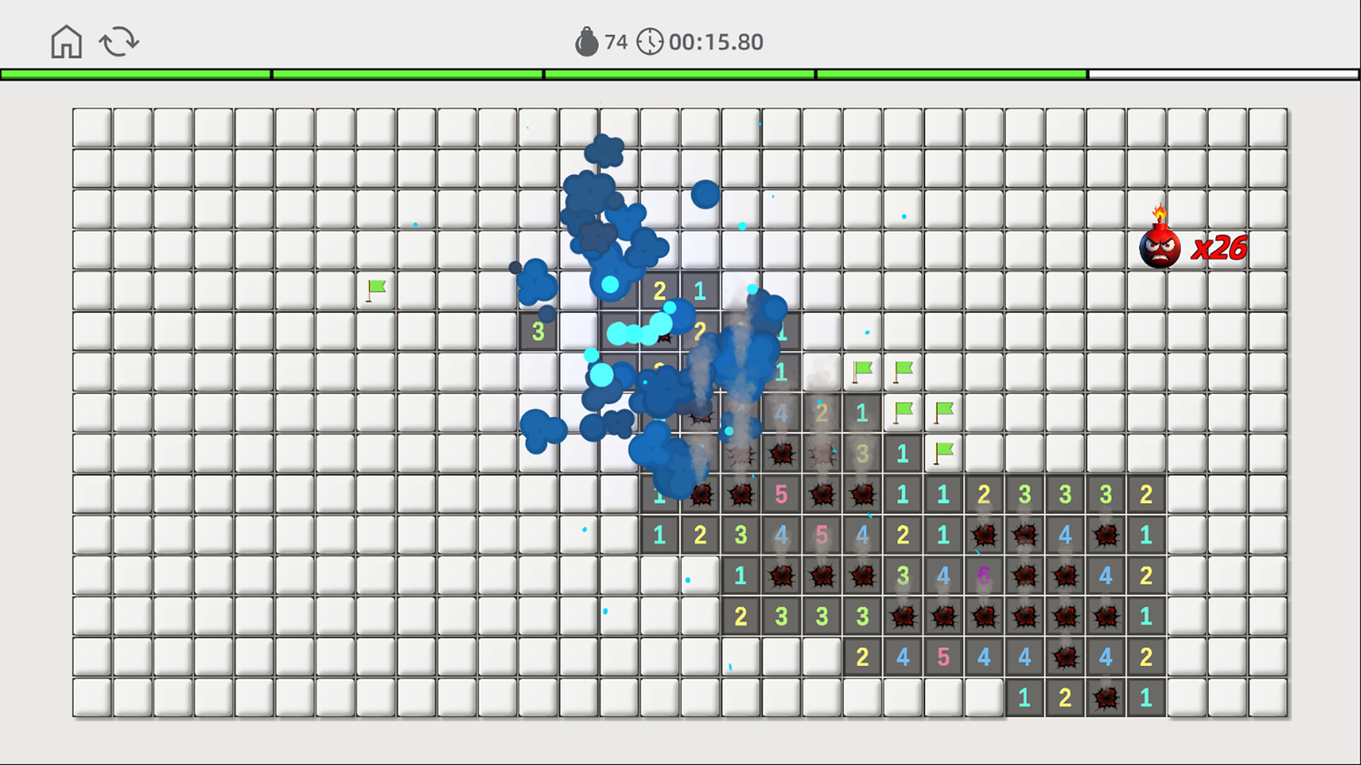#2. Minesweeper Big Bomb (Steam) 由: 3TB Game