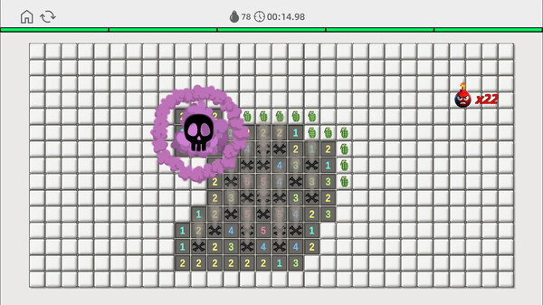 Screenshot of Minesweeper Big Bomb