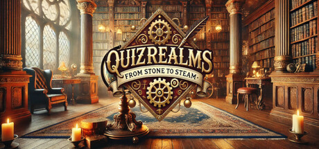 Quizrealms: From Stone to Steam game cover