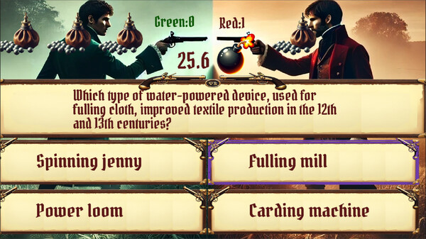 Quizrealms: From Stone to Steam screenshot 6