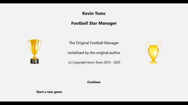 Скриншот из Kevin Toms Football Star Manager