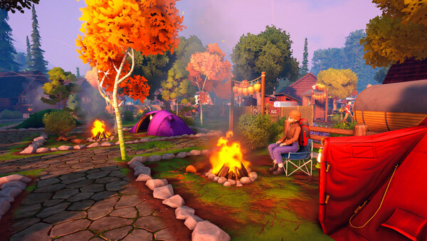 Campsite Hustle! - Management Simulator game for windows Pc 1
