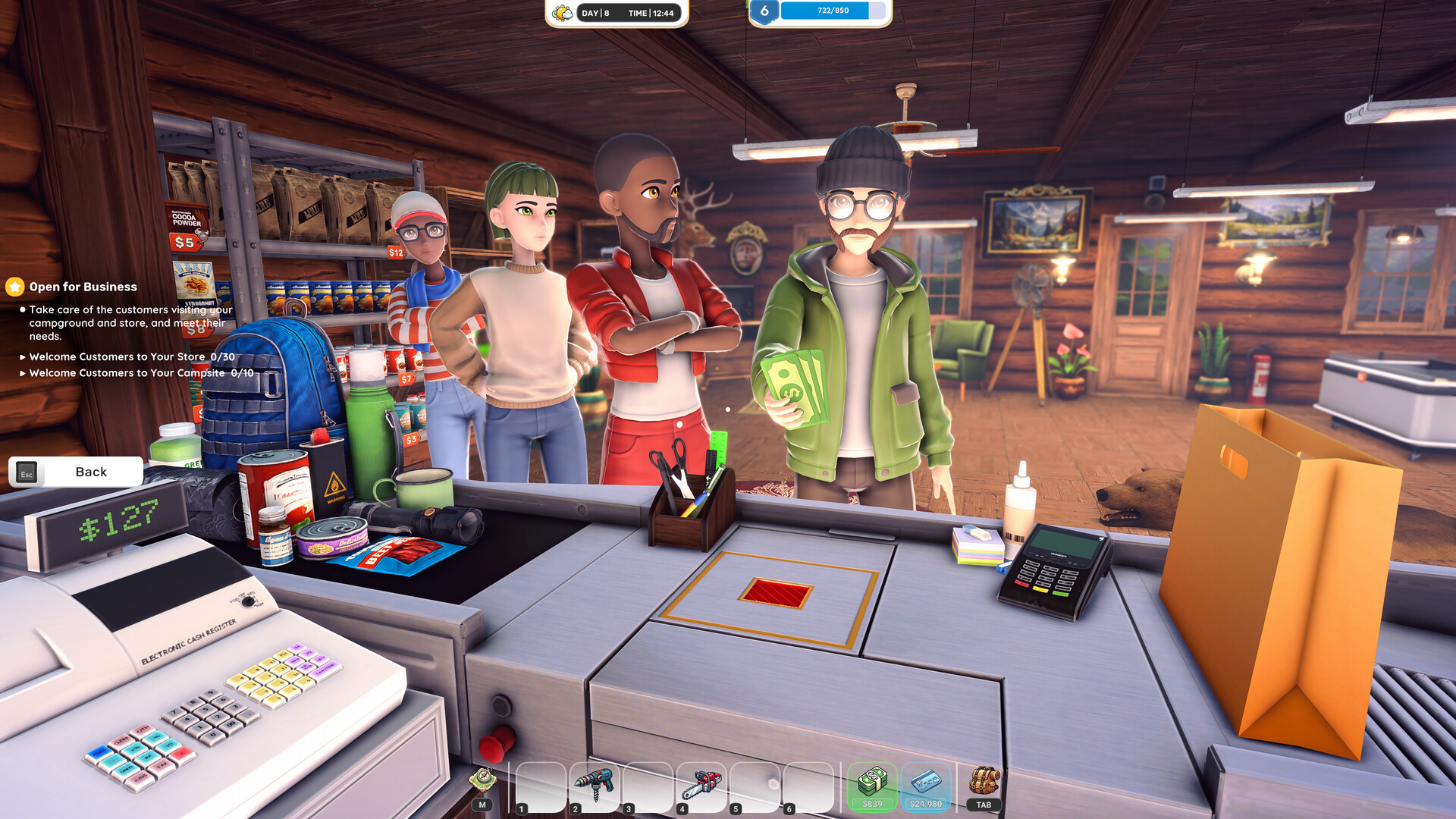 Campsite Hustle! - Management Simulator screenshot #5