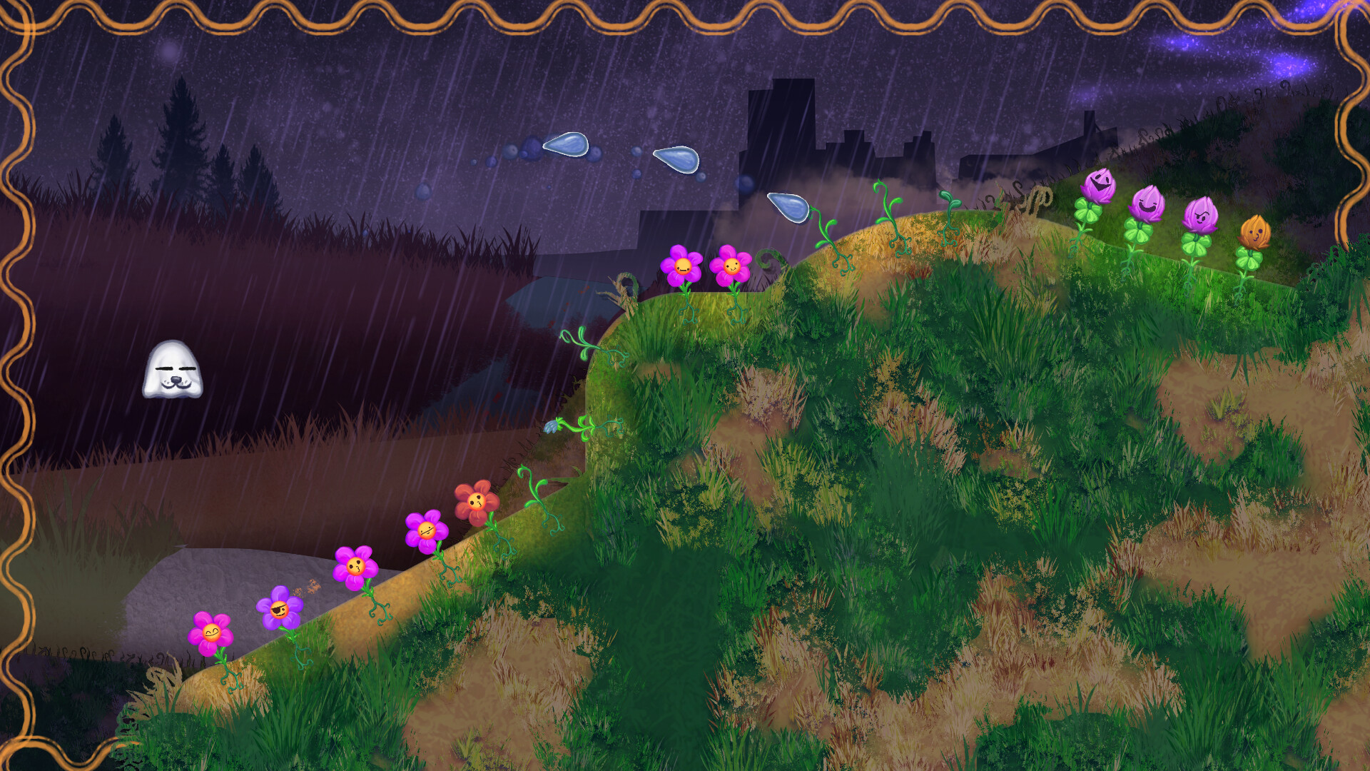Flowerdrops screenshot 0