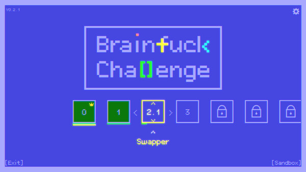 Скриншот из Brainfuck Challenge
