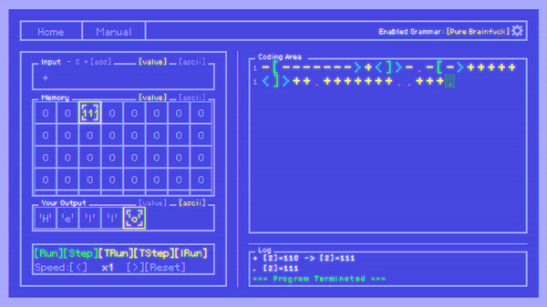 Brainfuck Challenge screenshot 5