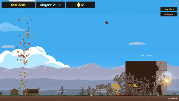 Village vs Rock — 8
