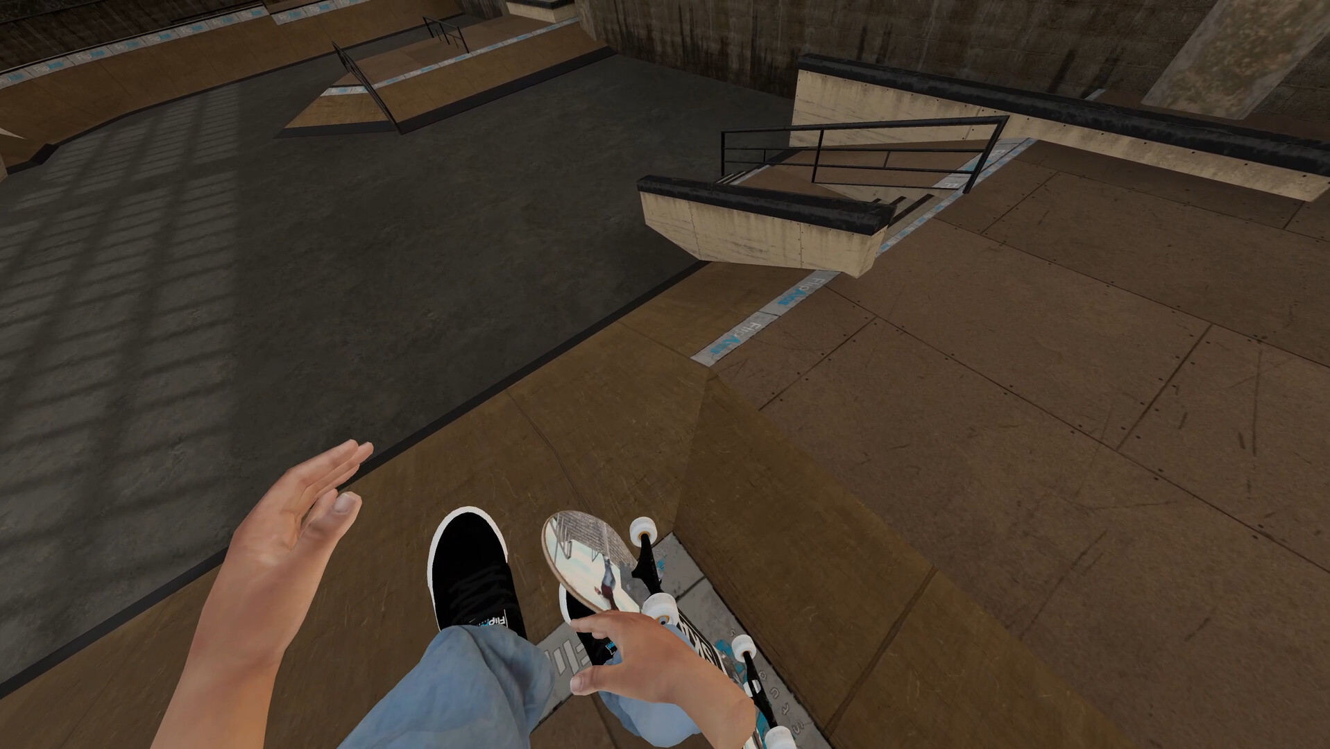 #4. Virtual Skate Demo (Steam) 由: Flip Axis Studios