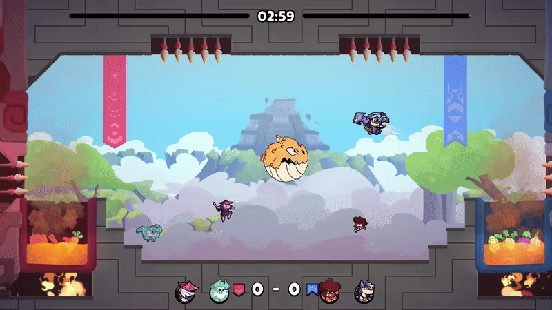 Heroes of the Triangle: Mask Rush video 3