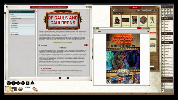 Fantasy Grounds - Savage Saturday Cinema: Of Cauls and Cauldrons screenshot 4