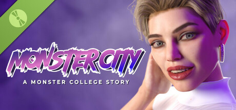 Monster City: A Monster College Story Demo Header Image