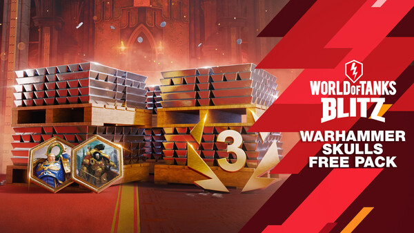 World of Tanks Blitz - Warhammer Skulls Free Pack