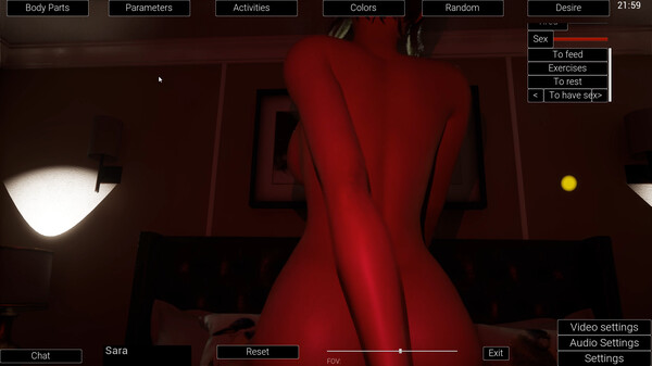 Скриншот из Virtual Girlfriend