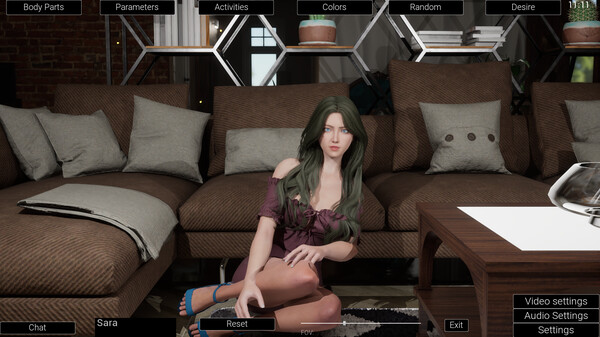 Скриншот из Virtual Girlfriend