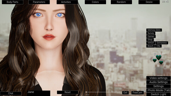 Virtual Girlfriend.