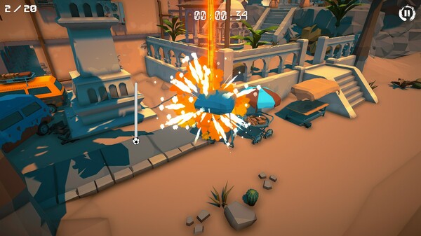 Скриншот из ROOM FOOTBALL - Sand Storm