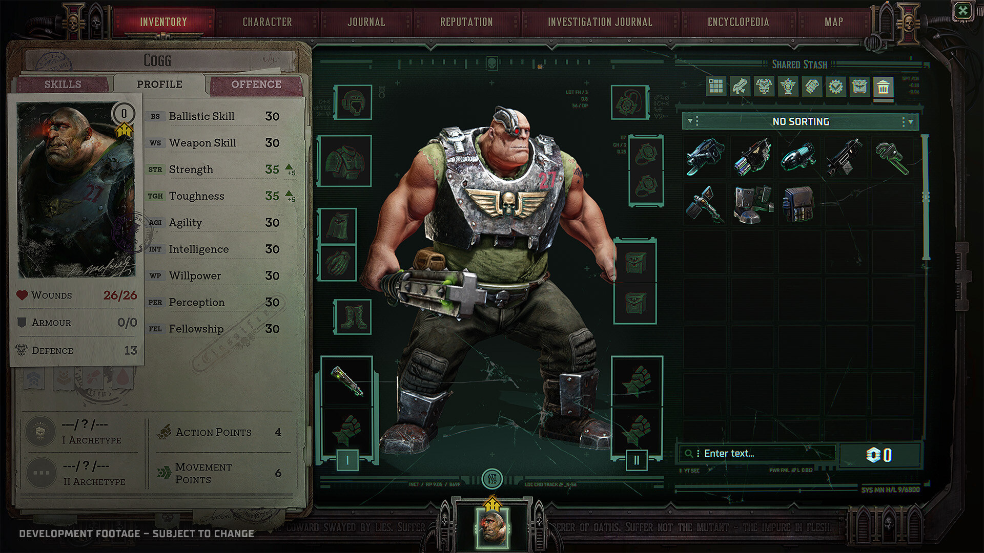 Warhammer 40,000: Dark Heresy screenshot 6