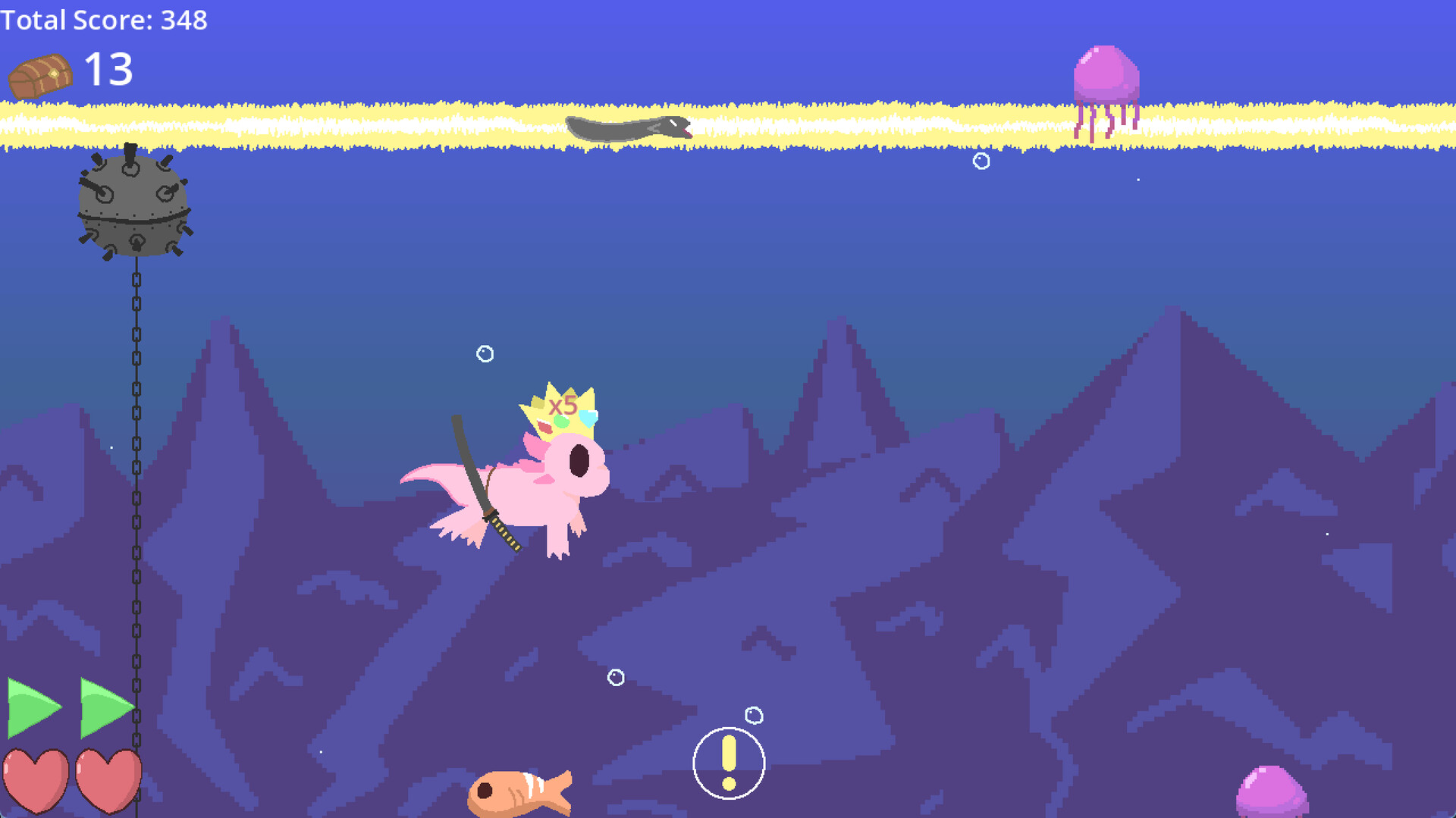 Axolotl Swim screenshot #4