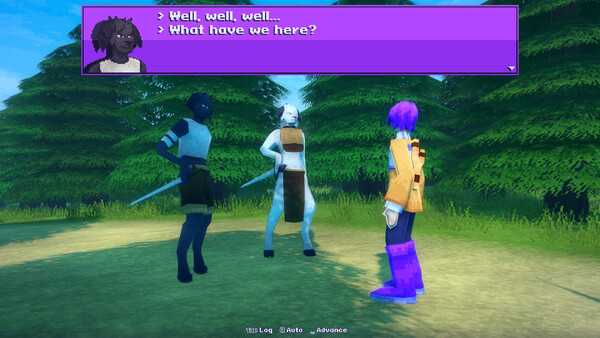 Screenshot of Slingshot Quest gameplay showing in-action mechanics
