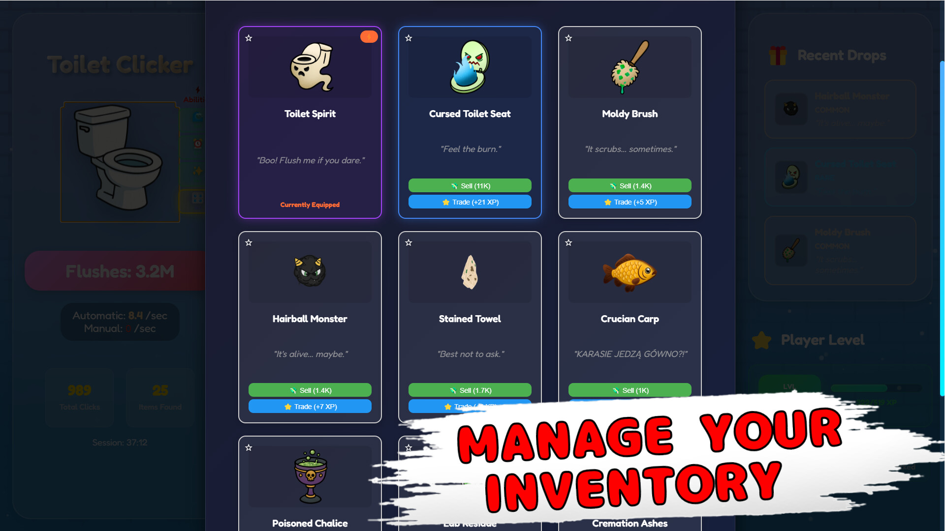 Toilet Clicker screenshot #2