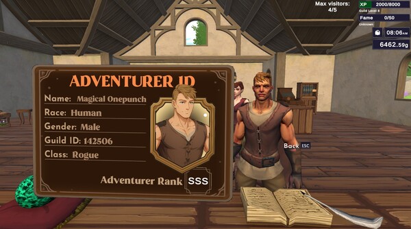 Скриншот из Guild Hall Simulator