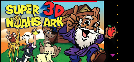 Super 3-D Noah's Ark banner