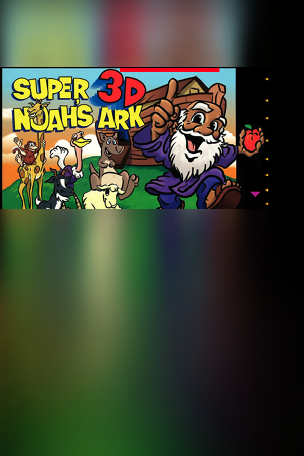 Cover art of Super 3-D Noah's Ark