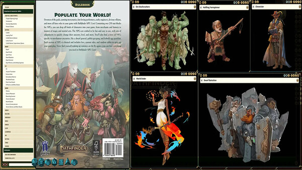Fantasy Grounds - Pathfinder 2 RPG - NPC Core