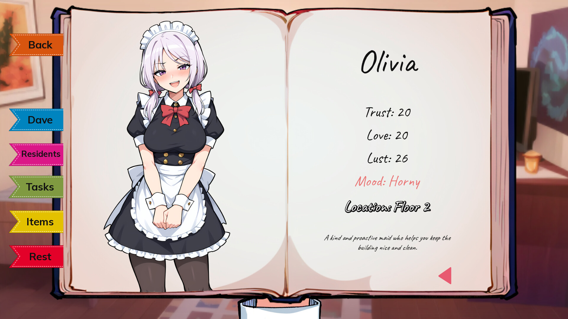 Condo Desires - Olivia, The Maid scene