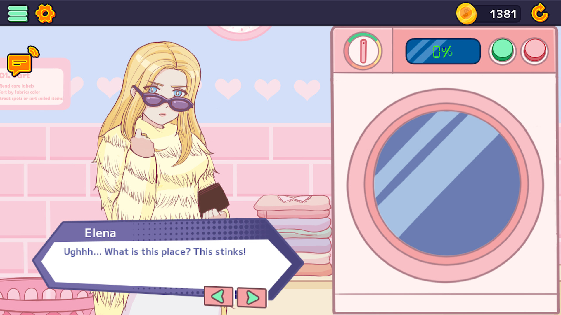 Naughty Laundry screenshot #1