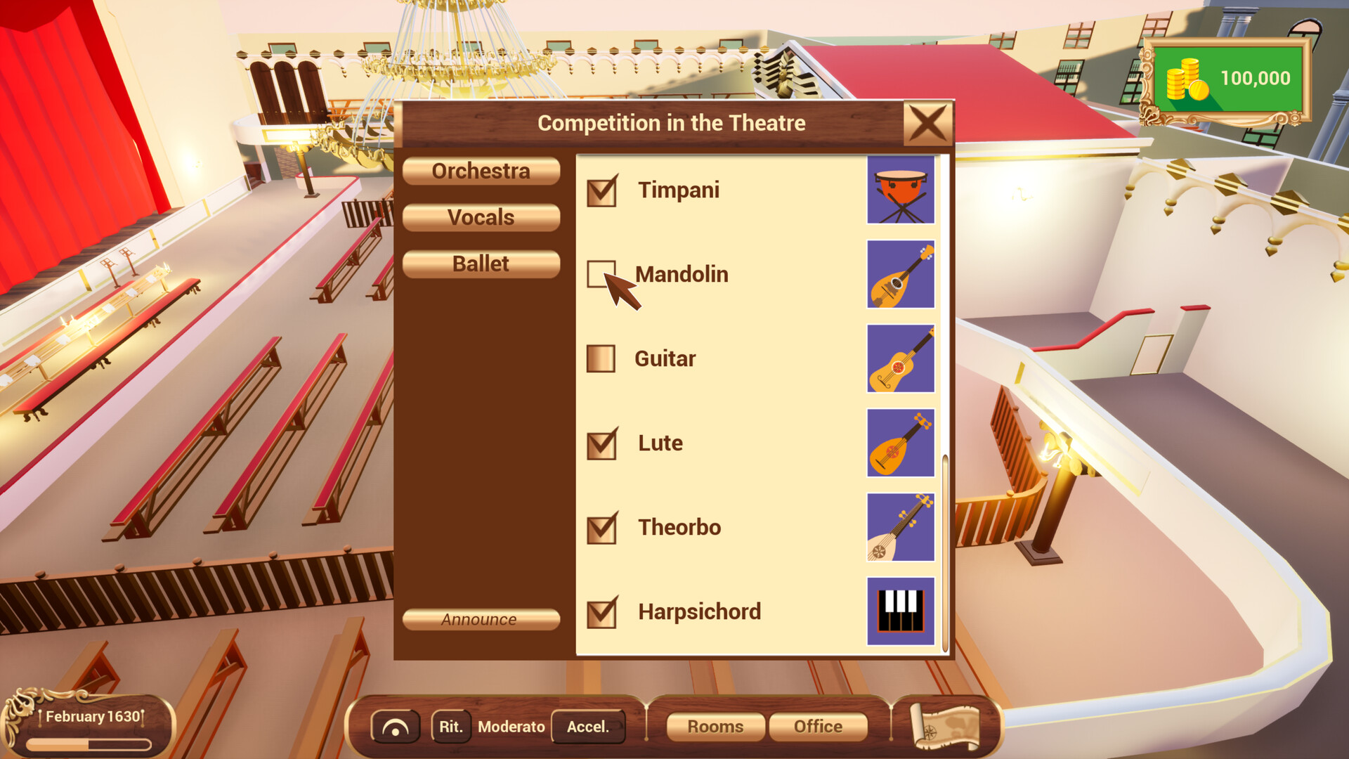 Impresario  (Theater Tycoon) screenshot #4