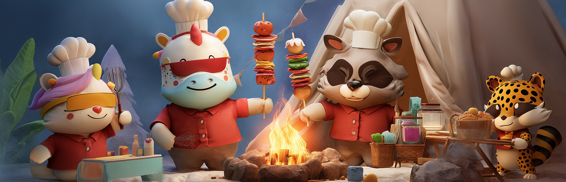 Cook and Play: Animal Friends