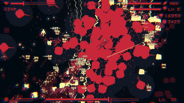 Echoes of Red game for Linux 1