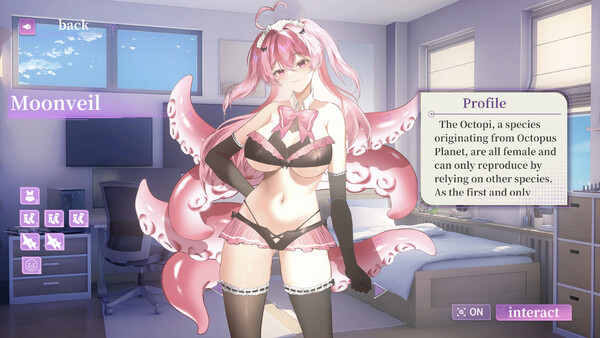 Screenshot of No Alien Dating Allowed! gameplay showing in-action mechanics