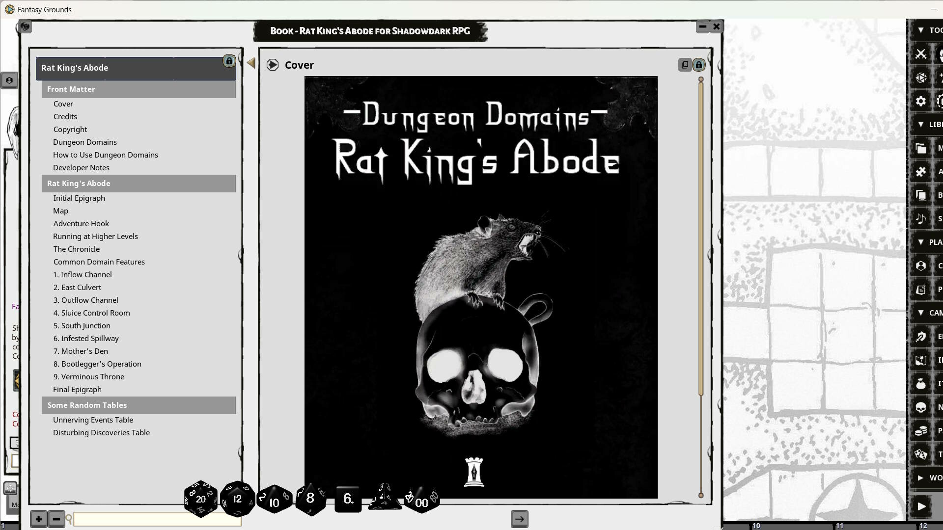 Fantasy Grounds - Rat King's Abode for Shadowdark RPGのスクリーンショット 1
