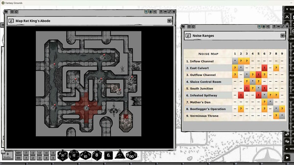 Fantasy Grounds - Rat King's Abode for Shadowdark RPG