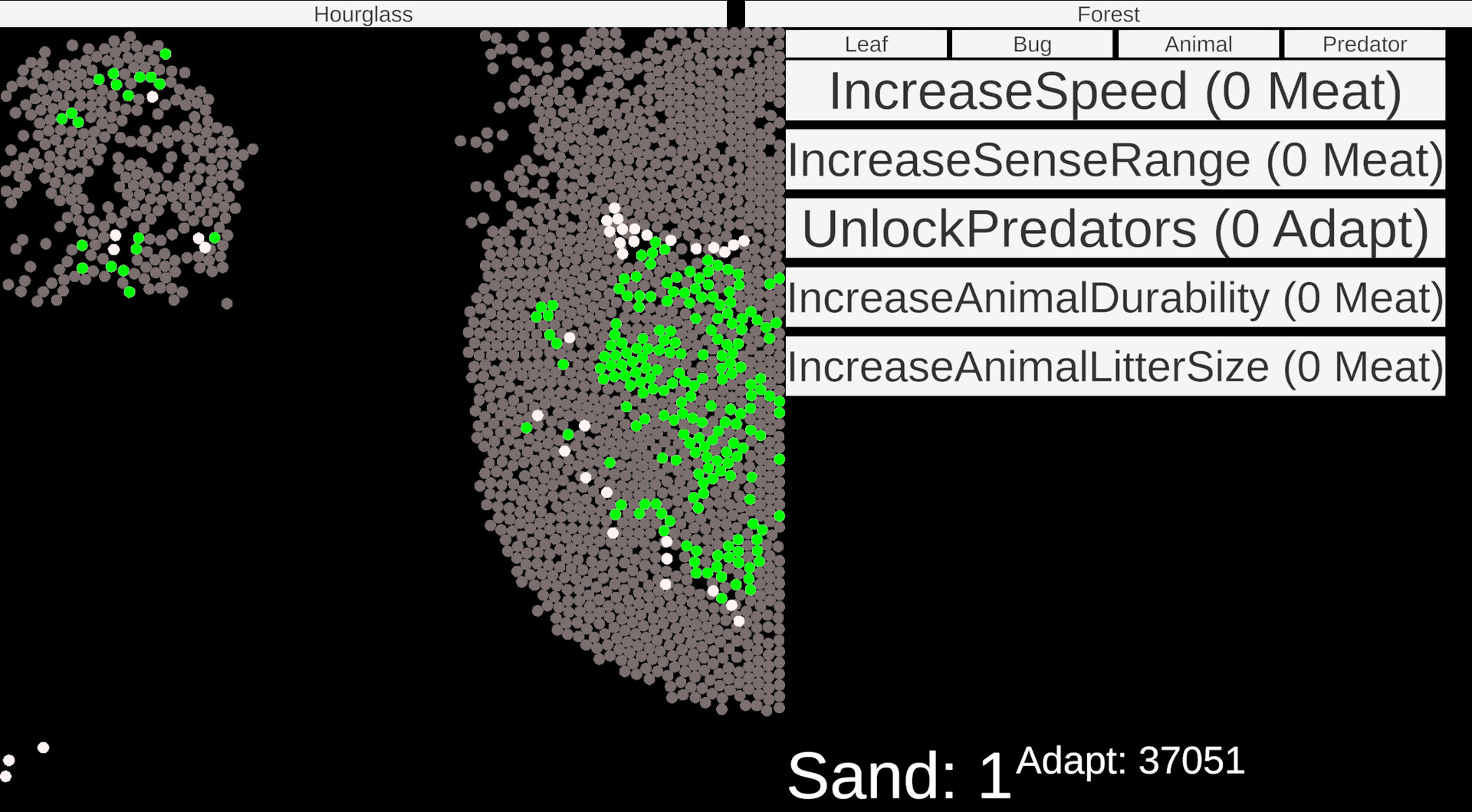 #8. Falling Sand Idle (Steam) Podle: Vegetablebread Games