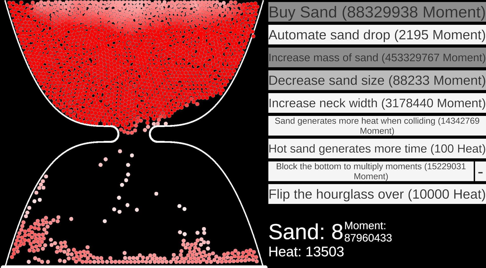 #4. Falling Sand Idle (Steam) Podle: Vegetablebread Games