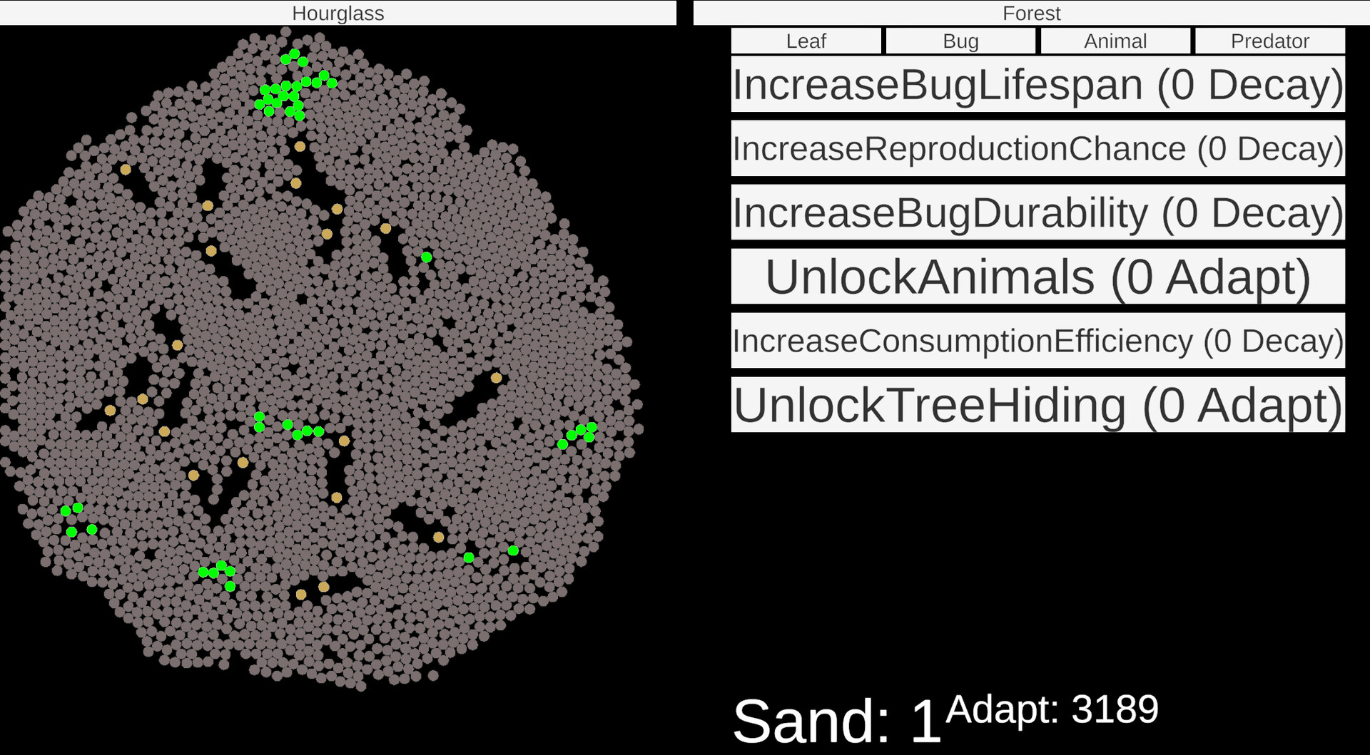 #9. Falling Sand Idle (Steam) Podle: Vegetablebread Games
