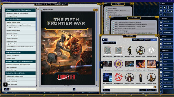 Fantasy Grounds - Traveller - The Fifth Frontier War