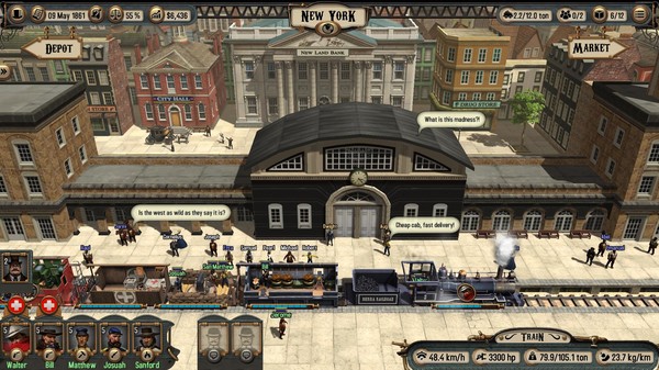 Скриншот 1 из игры Bounty Train