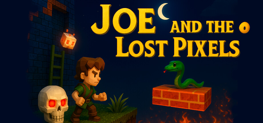 Joe and the Lost Pixels cover art