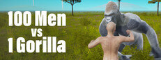 100 Men vs 1 Gorilla