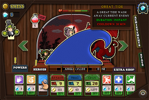 Tap Heroes screenshot 3