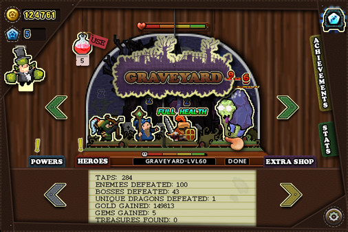 Tap Heroes screenshot 5