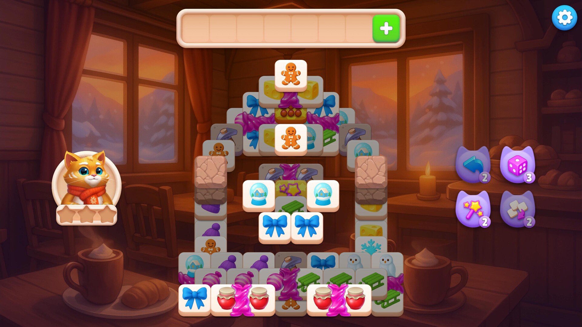 Catjong 2: Pawprints in the Snow screenshot #7